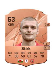 Ryan Stirk Rare 63 OVR