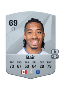 Theo Bair Common 69 OVR