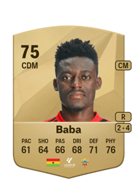 Iddrisu Baba Common 75 OVR