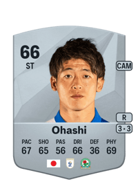 Yuki Ohashi Common 66 OVR