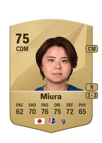 Narumi Miura Common 75 OVR