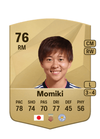 Yuka Momiki Common 76 OVR