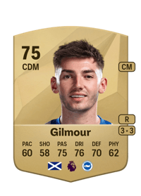 Billy Gilmour Common 75 OVR