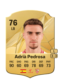Adrià Pedrosa Rare 76 OVR