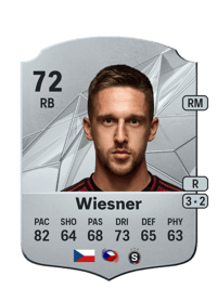 Tomáš Wiesner Rare 72 OVR