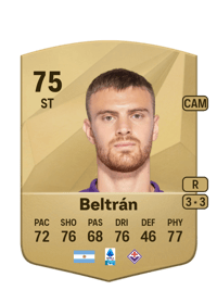 Lucas Beltrán Common 75 OVR