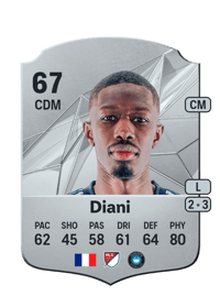 Djibril Diani Rare 67 OVR
