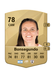 Florencia Bonsegundo Common 78 OVR