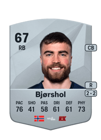 Sondre Flem Bjørshol Common 67 OVR