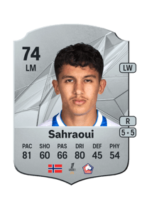 Osame Sahraoui Rare 74 OVR