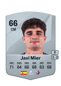 Javi Mier Common 66 OVR