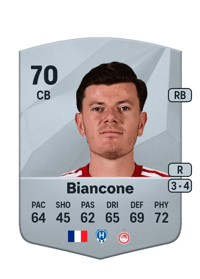 Giulian Biancone Common 70 OVR