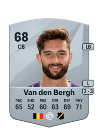 Jan Van den Bergh Common 68 OVR