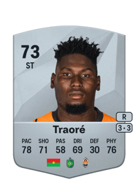 Lassina Traoré Common 73 OVR