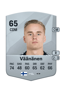 Santeri Väänänen Common 65 OVR