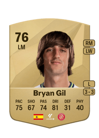 Bryan Gil Common 76 OVR