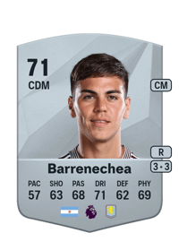 Enzo Barrenechea Common 71 OVR