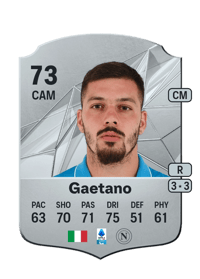 Gianluca Gaetano Rare 73 OVR