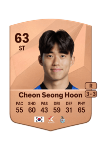 Cheon Seong Hoon Common 63 OVR