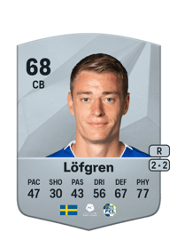 Jesper Löfgren Common 68 OVR