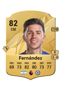 Enzo Fernández Rare 82 OVR