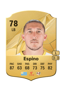 Alfonso Espino Rare 78 OVR