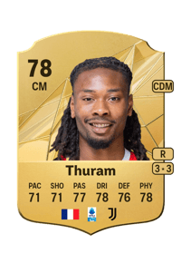 Khéphren Thuram Rare 78 OVR