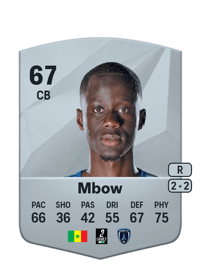 Moustapha Mbow Common 67 OVR