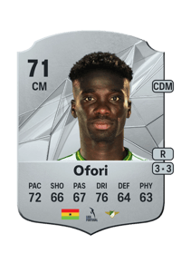 Lawrence Ofori Rare 71 OVR
