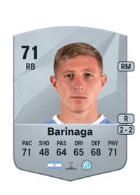 Juan Barinaga Common 71 OVR