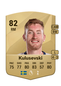 Dejan Kulusevski Common 82 OVR