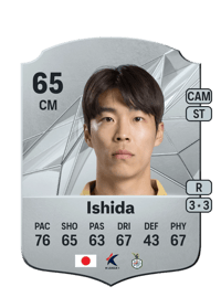 Masatoshi Ishida Rare 65 OVR