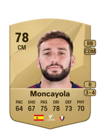Moncayola Common 78 OVR