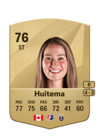 Jordyn Huitema Common 76 OVR