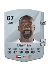 Ahmed Barman Common 67 OVR