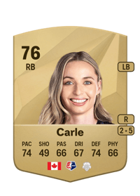 Gabrielle Carle Common 76 OVR