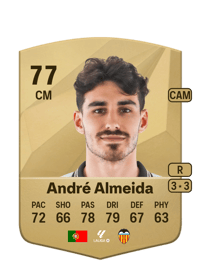 André Almeida Common 77 OVR