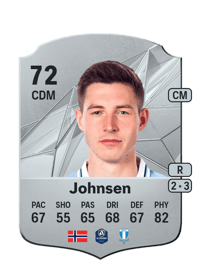Lasse Berg Johnsen Rare 72 OVR