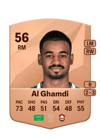 Firas Al Ghamdi Common 56 OVR