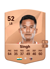 Tondonba Singh Common 52 OVR