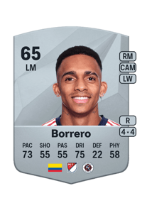 Dylan Borrero Common 65 OVR