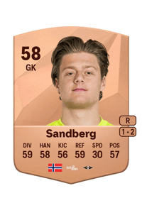 Rasmus Sandberg Common 58 OVR