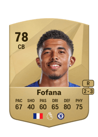 Wesley Fofana Common 78 OVR