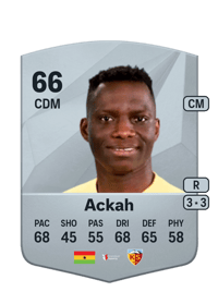 Yaw Ackah Common 66 OVR