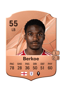 Kevin Berkoe Rare 55 OVR