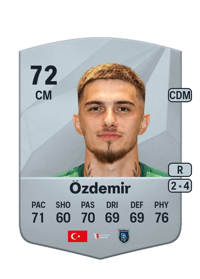 Berat Özdemir Common 72 OVR