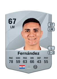 Hugo Fernández Common 67 OVR