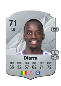 Moussa Diarra Rare 71 OVR