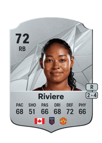 Jayde Riviere Rare 72 OVR