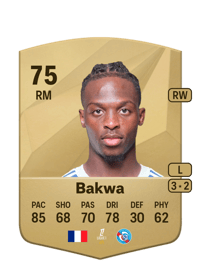 Dilane Bakwa Common 75 OVR